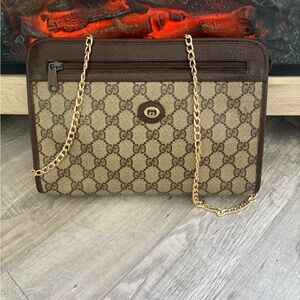 AUTHENTIC GUCCI Crossbody bag purse clutch handbag tote clutch vintage